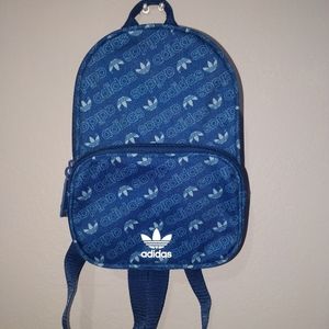 Mini adidas teal color backpack